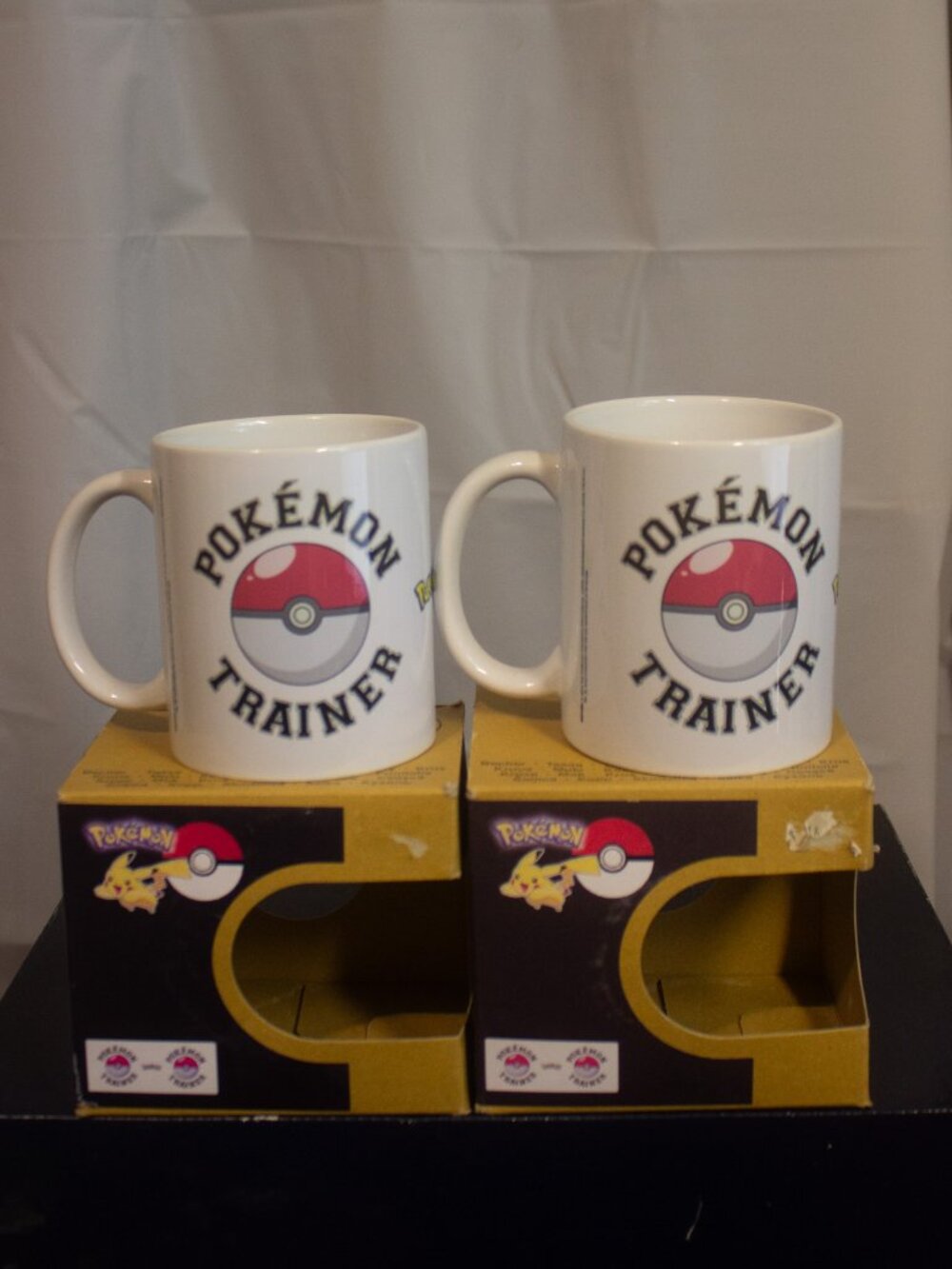 Pokemon Mugs Set of 2 16 Ounce Mugs Collectible Gotta Get the All 2016